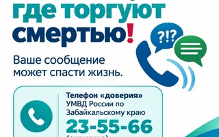 Сообщи, где торгуют смертью!