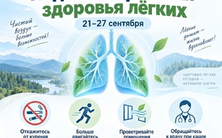 Неделя сохранения здоровья лёгких