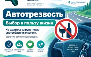 За рулём — только в трезвом состоянии